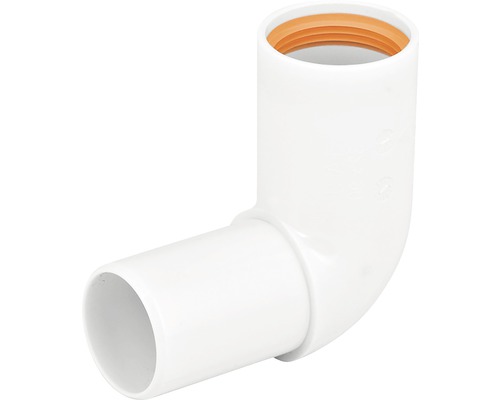 FALUPLAST Vinkel 40 mm x 90° 2910343 Vinkelkoppling i plast med 90 graders böjning