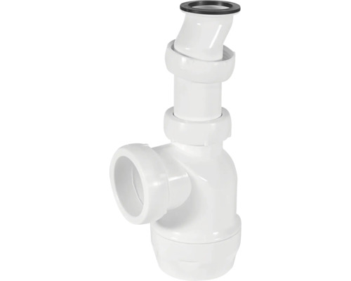FALUPLAST Vattenlås 45400 40 mm x G32 8073843 Vit vattenlås för sanitetsinstallationer