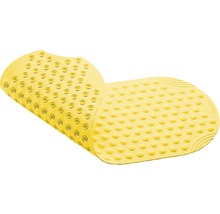 Gul badrumsmatta med sugproppar