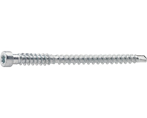 Golv- och listskruv GRABBER 4,2x62mm förzinkad C1 25-pack PTX62ZSB Plåtskruv med linshuvud och borrande spets