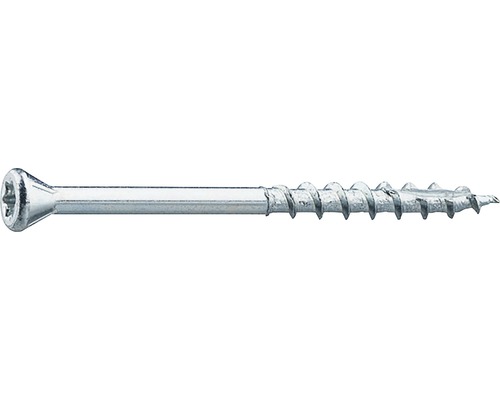 Spånskruv GRABBER zink 4,3x58mm 50-pack SPÅNX58ZSB Träskruv med försänkt huvud och torxspår