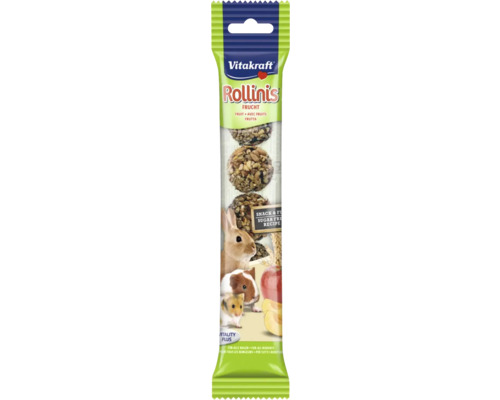 Gnagargodis VITAKRAFT Rollinis® fruktmix 7st 40g Gnagargodis VITAKRAFT Rollinis® fruktmix 7st 40g