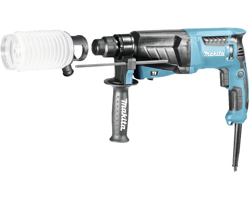 Makita borrhammare med dammutsug