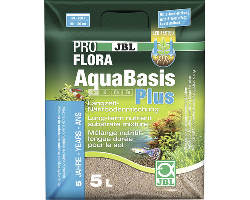 Akvarieväxtgödsel JBL Aquabasis Plus 5L 6kg