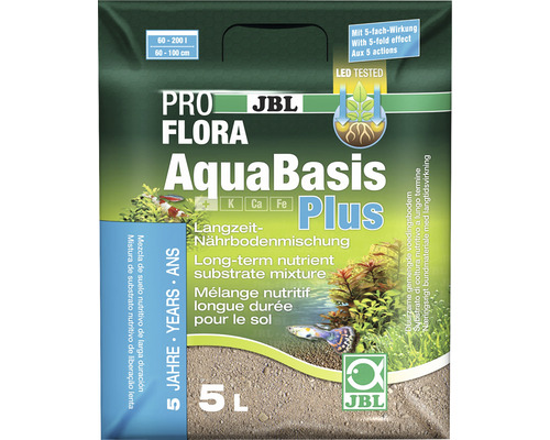 Akvarieväxtgödsel JBL Aquabasis Plus 5L 6kg Akvarieväxtgödsel JBL Aquabasis Plus 5L 6kg