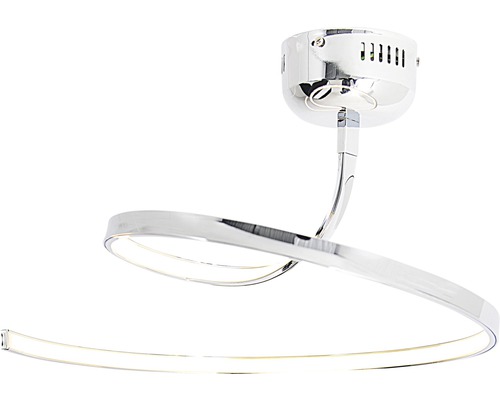 Taklampa i böjd design