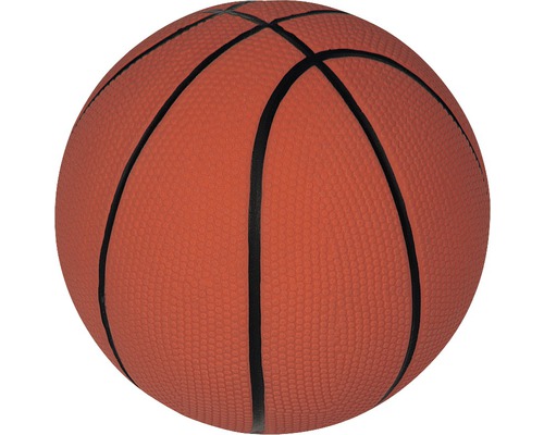 Hundleksak KARLIE Latex basketboll fylld inkl. squeaker 13cm-0