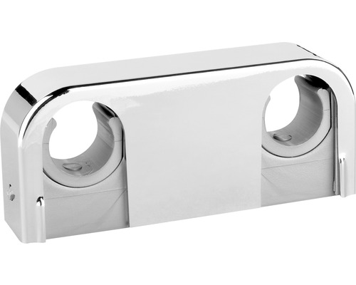 FALUPLAST Rörklamma 14015 18-22D förkromad 3811005 Dubbel rörklammer för rörfästning