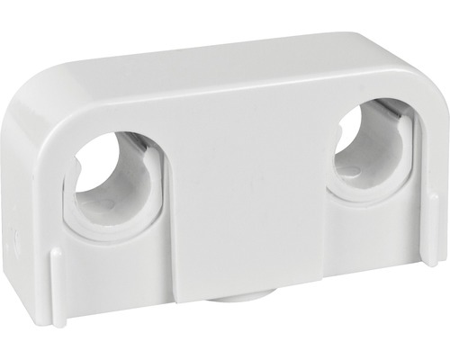 FALUPLAST Rörklamma 14000 12-16D vit 3811405 Dubbelrörsklämma av plast