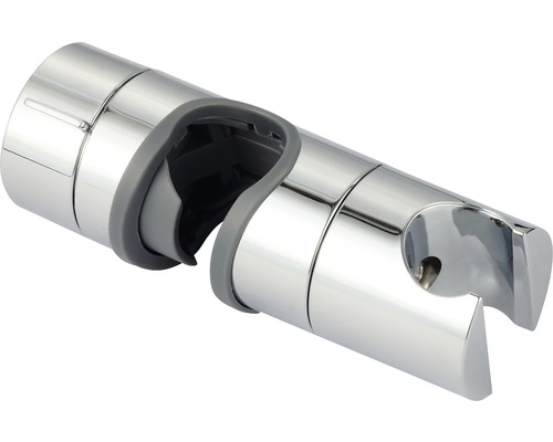 Duschmunstyckeshållare av förkromat metall