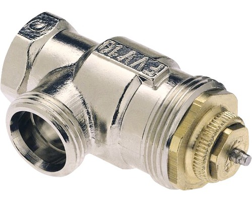 MMA Ventilhus vinkel FVR-10 4806077 Radiatorventil av metall med termostatanslutning
