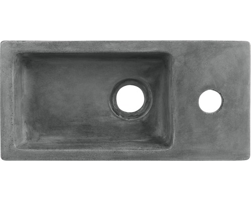 Tvättställ i betong med kranhål