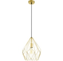 Pendellampa med geometrisk lampskärm