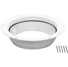 Avloppsarmatur i plast med skruvar