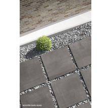 Utomhusklinker FLAIRSTONE Granitkeramik Garden mordern mörk 60x60x2 cm