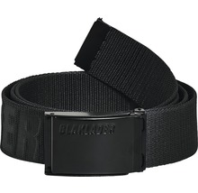 Blaklader bälte av textil med metallspänne