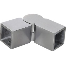 Justerbar hörnkoppling i rostfritt stål för räcken