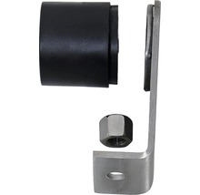 Monteringssats för skjutdörrsystem med stopp, mutter och vinkel