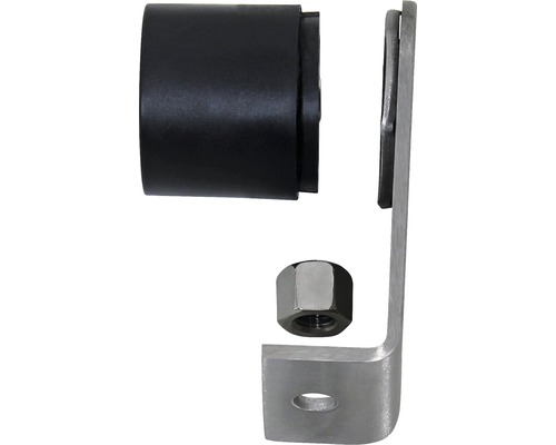 Monteringssats för skjutdörrsystem med stopp, mutter och vinkel