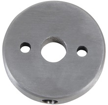 Rund metallskiva med hål