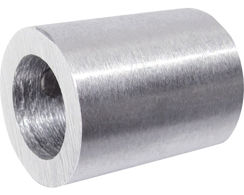 Vägganslutning PERTURA rostfritt A4 10mm Metallhylsa med hål