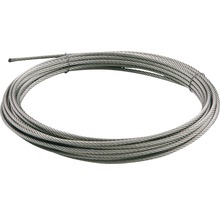 Upprullad stålkabel