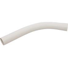 Böjt plaströr för sanitära installationer