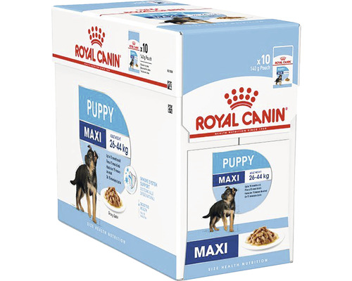 Hundmat ROYAL CANIN Maxi Puppy Gravy 10x140g