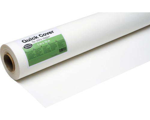 Rulle Quick Cover täckfleece 1 meter gånger 10 meter för släta väggar