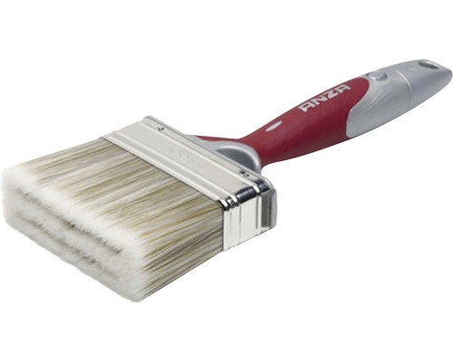 Anza platt pensel med plasthandtag