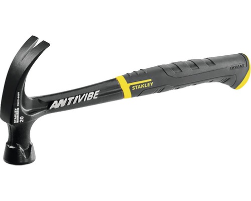 Stanley hammare med antivibrationsfunktion och Fatmax handtag