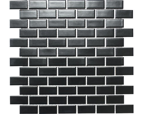 Mosaik CBR 04BM svart 30x30 cm