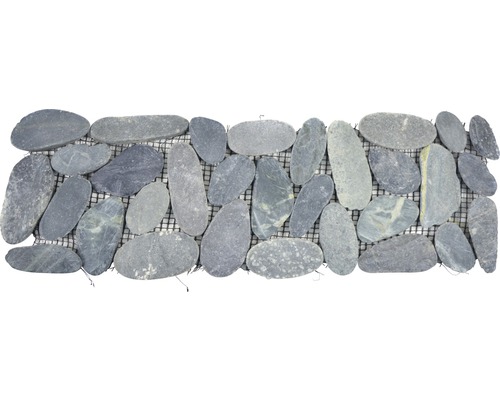 Mosaik natursten BO IN24KS svart 10x30 cm