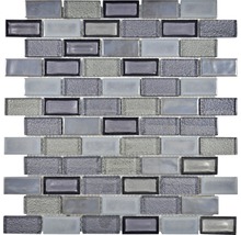Mosaikplatta av glas