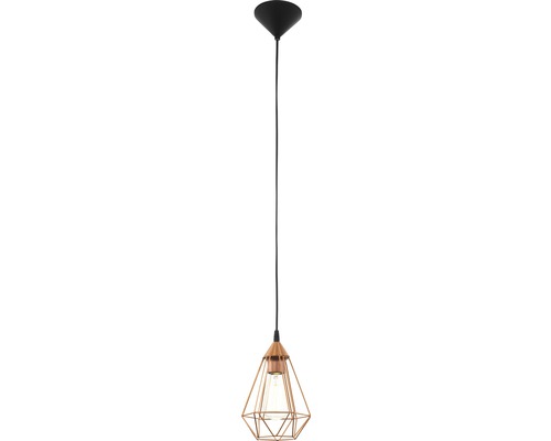 Taklampa EGLO Vintage Tarbes kopparfärgad Ø175mm Taklampa EGLO Vintage Tarbes kopparfärgad Ø175mm