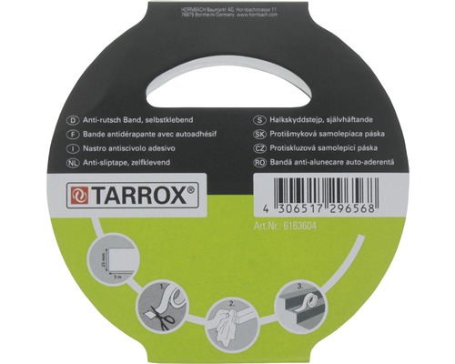 Självhäftande halkskyddstejp från Tarrox
