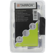 TARROX Filttass med skruv 24 mm rund brun/förnicklad 24 styck-thumb-3