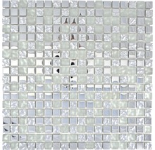 Mosaikplatta med kvadratiska element