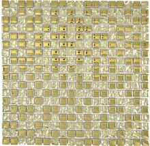 Mosaikplatta med kvadratiska element