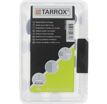 Tarrox metallglidare med spik, diameter 20 millimeter, 16 stycken