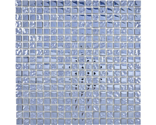 Mosaik glas XCM M630 blå 30 x 30 cm