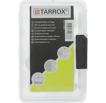 Tarrox plastglid med spik, 30 mm diameter, 16 stycken