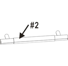 Handtag TENNEKER för lock TG-2 silver