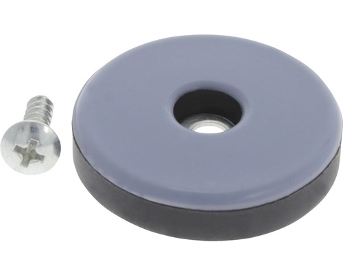 Möbelglid med skruv för fastsättning på möbler