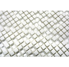 Mosaikplattor av glas och sten för inomhusbruk