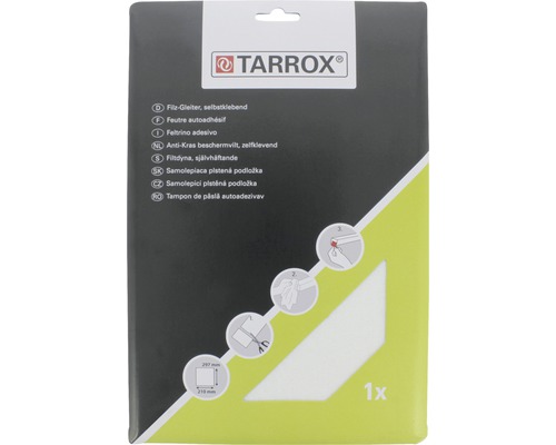 Tarrox självhäftande filtdynor förpackning