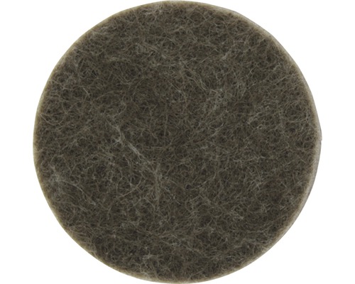 Rund möbeltass av filt