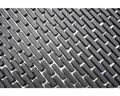 Gummimatta med rektangulärt noppmönster