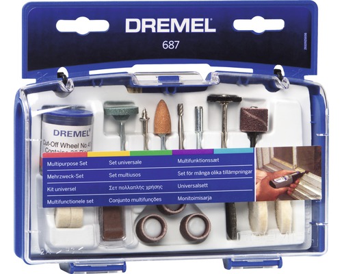 DREMEL Tillbehörssats 52-delar (687) DREMEL Tillbehörssats 52-delar (687)