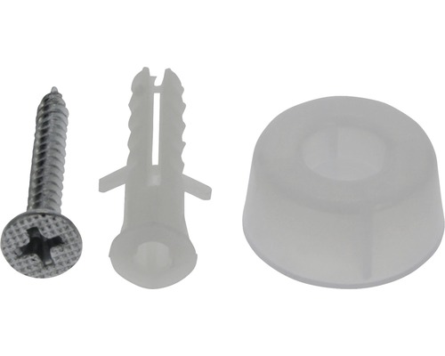 Skruv, plugg och täcklock i detalj